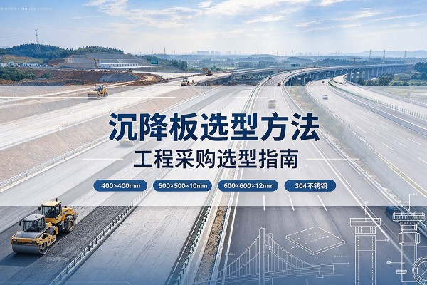 永兴沉降板选择方法