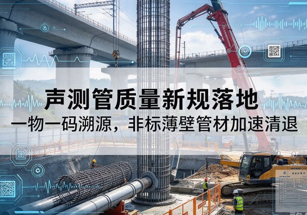 永兴声测管质量新规落地，一物一码溯源，非标薄壁管材加速清退