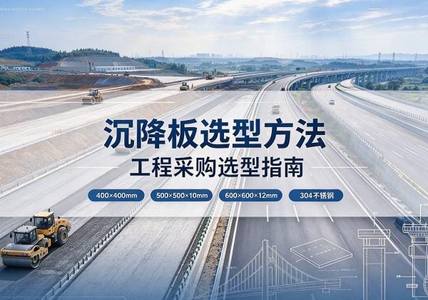 永兴沉降板选择方法